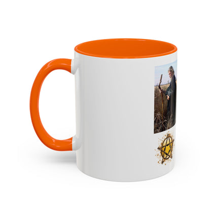 Witchcraft Quote Accent Coffee Mug — 'Male or Female, Young or Old' Pagan Witch Tribute