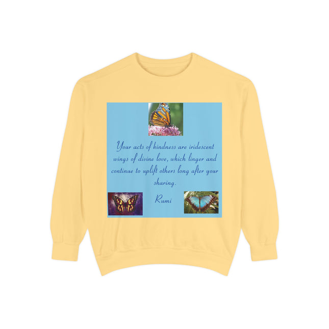 Inspiration Sweatshirt - Uplift Others with Rumi Quote