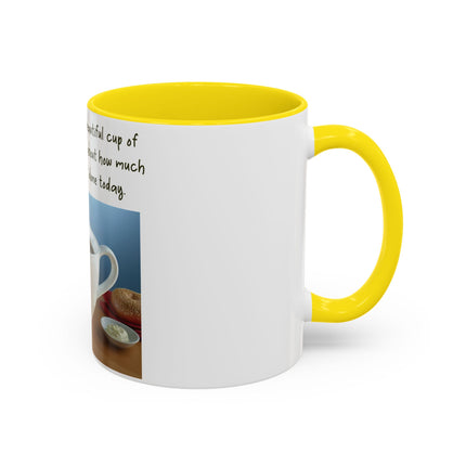 Funny Coffee Mug – “Big, Beautiful Cup” Accent – 11oz