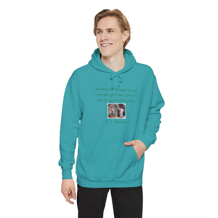 Chesterton Quote Resurrection Hoodie