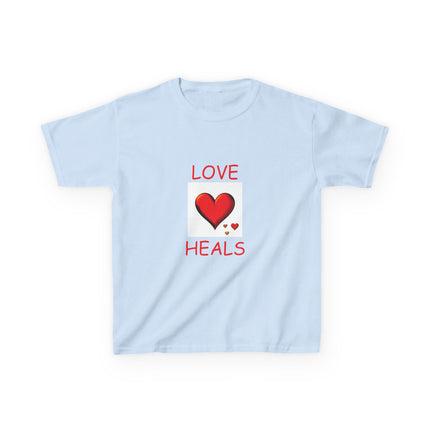 Kids Love Heals T-Shirt – Uplifting Cotton Tee for Everyday Joy