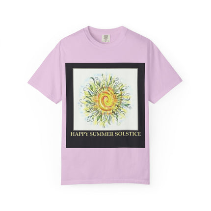 Happy Summer Solstice Unisex Garment-Dyed T-Shirt