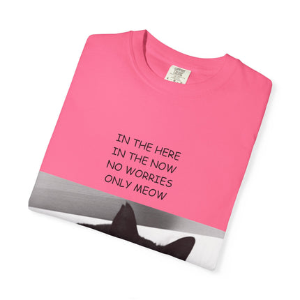 Inspirational Cat T-Shirt for Cat Lovers - 'Only Meow'