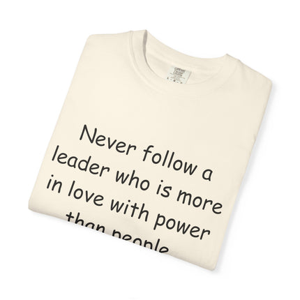 Inspirational Unisex T-shirt with Native American Proverb