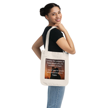 Believers in Magic Tote – Organic Canvas Bag for Joyful Living
