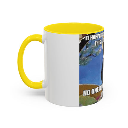 Funny Cat Lover Mug – ‘No One Remembers Me and My Cats’ – 11oz