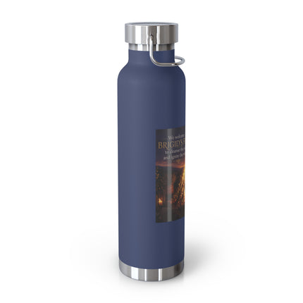 Brigid's Fire Insulated Bottle — 22oz Copper Vacuum Flask