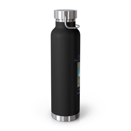 Cat Lover’s Insulated Bottle – 22oz Copper, Funny Gift