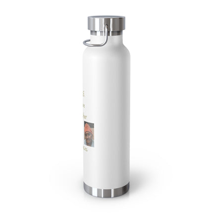 C.R.O.N.E. 22oz Copper Insulated Water Bottle - Creative Researcher of New Experiences