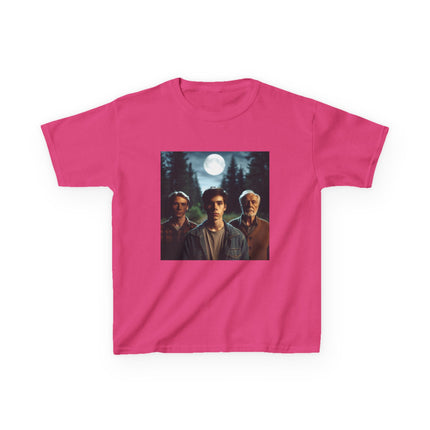 Kids' Graphic Tee – Moonlight Adventure Design