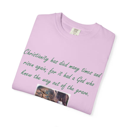 Inspirational Quote T-Shirt - G.K. Chesterton Design
