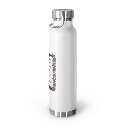 Chocolate Quote 22oz Insulated Bottle