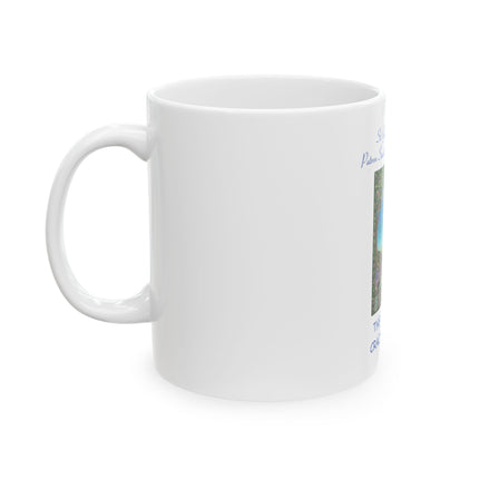 St. Gertrude of Nivelles Mug — 'Patron Saint of Cats and Gardeners: The Original Crazy Cat Lady' (11oz/15oz)