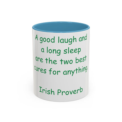 Inspirational Coffee Cup – Irish Wisdom – 11oz Accent Mug
