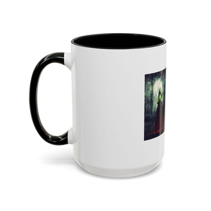 Blessed Be the Witches Accent Coffee Mug — Witchcraft Poem, Gothic Pagan Gift