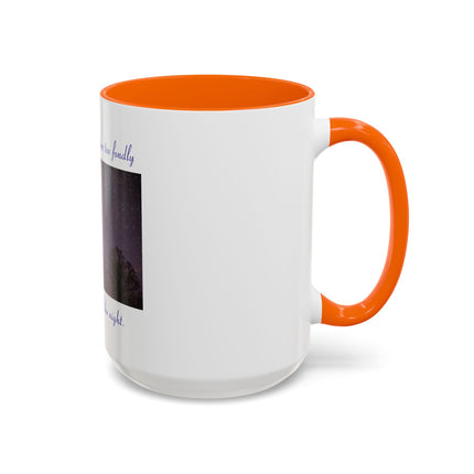 Starry Night Coffee Mug — “I have loved the stars too fondly” Accent Mug