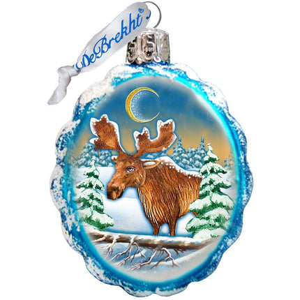 Wildlife Mercury Glass Ornaments Set of 3 by G. DeBrekht - Wildlife Holiday Decor - 770109S3-1