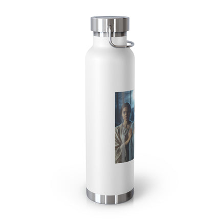 Maiden Mother Crone Moonlight Water Bottle — 22oz Insulated Copper Vacuum
