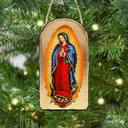 Lady of Guadalupe Religious Christian Sacred Icon Ornament - Inspirational Icon Decor - 87032-2