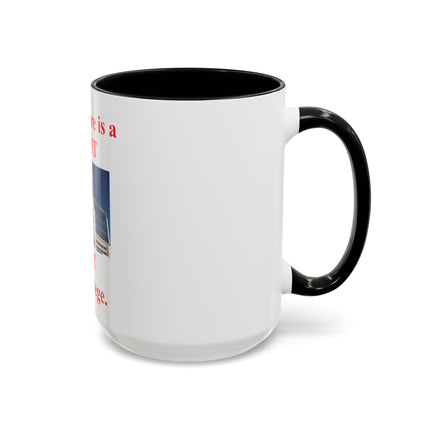 Healthcare is a Right Accent Coffee Mug - 11/15oz