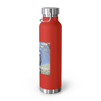 Humorous Insulated Bottle – “It Happens Every Year” – 22oz