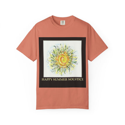 Happy Summer Solstice Unisex Garment-Dyed T-Shirt