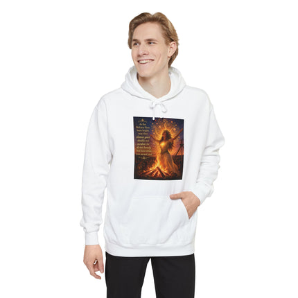 Beltane Fire Hoodie — Inspirational Prayer Design