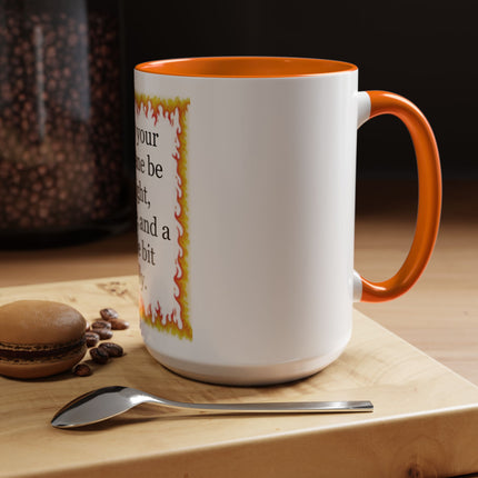 Beltane Coffee Mug — "May your Beltane be bright, brave, and a little bit silly."