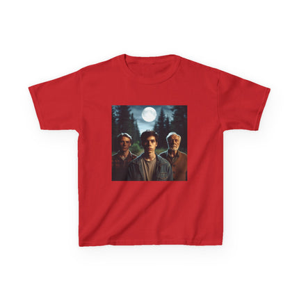 Kids' Graphic Tee – Moonlight Adventure Design