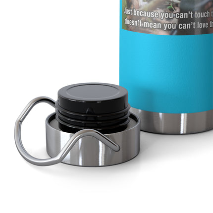 Be Kind to Feral Cats 22oz Vacuum Bottle — Insulated Travel Bottle for Cat Lovers