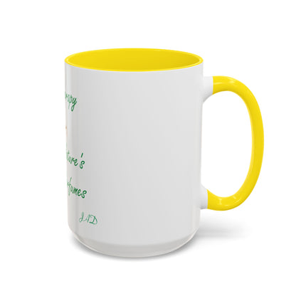 Aromatherapy Coffee Mug - "Mother Nature's Healing Perfumes" Accent Mug (11/15oz)