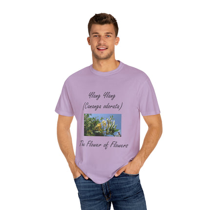 Ylang Ylang Floral T-Shirt – “Flower of Flowers” Graphic Tee