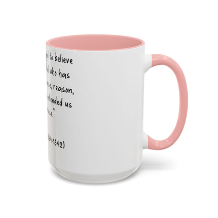 Galileo Quote Mug – 15oz Ceramic Accent Cup for Science Enthusiasts