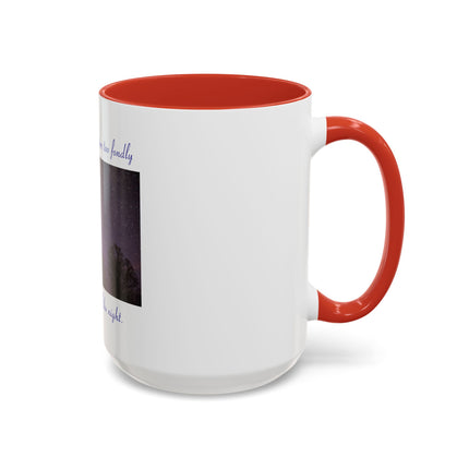 Starry Night Coffee Mug — “I have loved the stars too fondly” Accent Mug