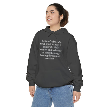 Beltane Blessing Hoodie — Spiritual Pagan Quote Pullover