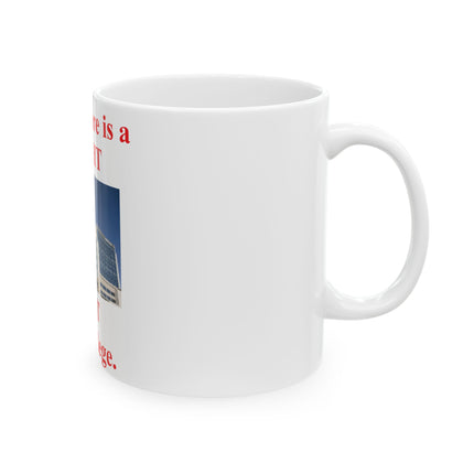 Healthcare Rights Ceramic Mug - 11oz - Inspirational Coffee Cup