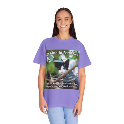 Be Kind to Feral Cats T-Shirt — Feral Cat Rescue Awareness Tee