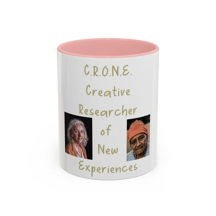 Inspirational Coffee Mug for Creative Researchers - C.R.O.N.E. Edition - 11oz