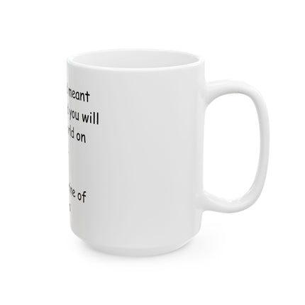 Inspirational Religious Mug – "Be Who God Meant You To Be" St. Catherine of Siena Ceramic Coffee Cup (11oz & 15oz)