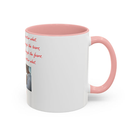 Accent Coffee Mug – “Together Forever” – Romantic Gift – 11oz