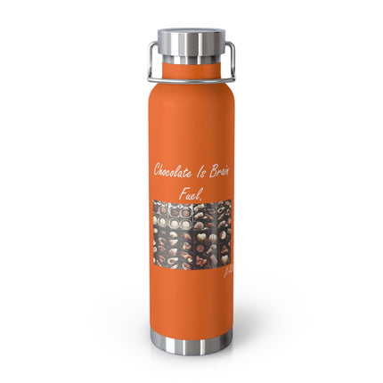Chocolate Fuel Bottle – 22oz Insulated Flask – Sweet Motivation