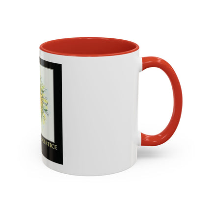 Happy Summer Solstice Coffee Mug — Sun Illustration Accent Mug (11/15oz)