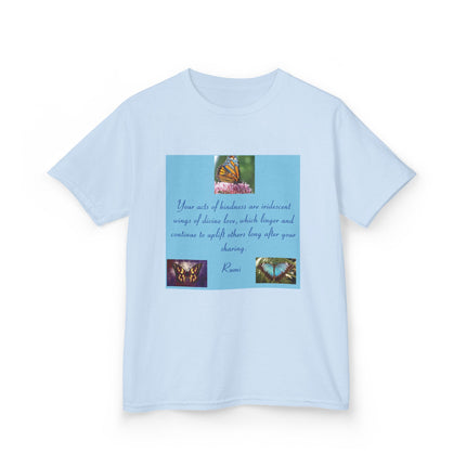 Kids Tee with Butterfly Design – Inspirational Nature Gift
