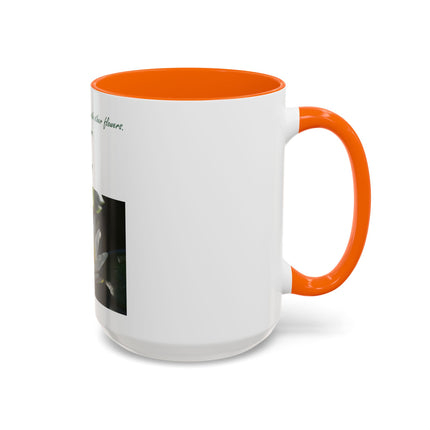 Lotus Flower Coffee Mug — "A flower does not compete with other flowers, it just blooms"