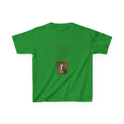 Kids Graphic Tee — Whimsical Poem & Owl Art