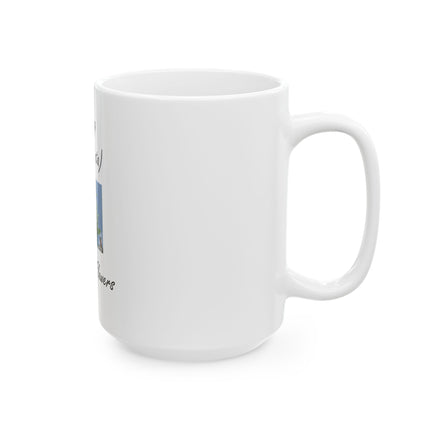 Ylang Ylang (Cananga odorata) Photo Ceramic Mug — "The Flower of Flowers" 11oz/15oz