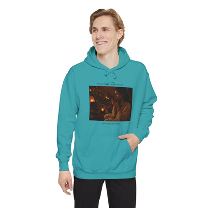 Cacao Brings Me Home Hoodie — Bohemian Ceremonial Cacao Sweatshirt