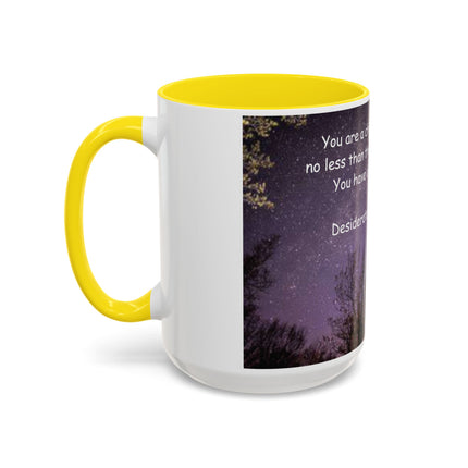 Desiderata Quote Mug – 15oz Ceramic Accent Drinkware