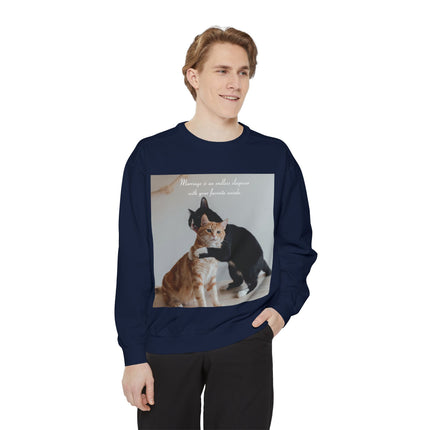Cute Cat Sweatshirt - Perfect Gift for Cat Lovers