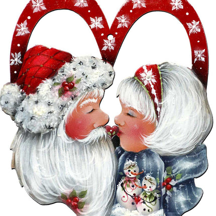 Merry Kissmas! Holiday Door Decor by Jamie Mills-Price - Christmas Decor - 8457514H-4